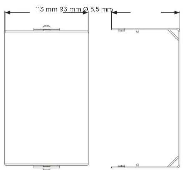 BOSE FreeSpace FS2SE - Dimensioni del prodotto - 2