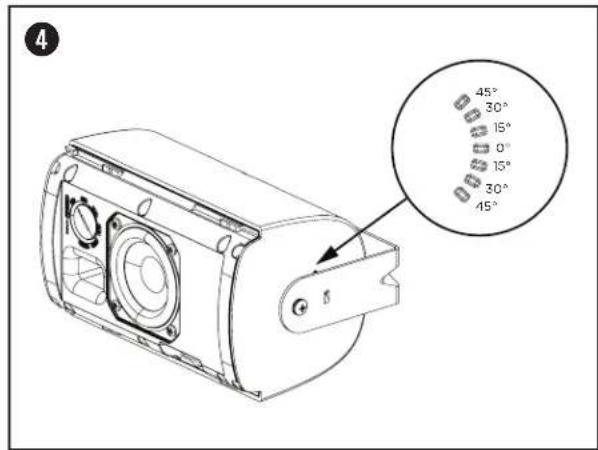 BOSE FreeSpace FS2SE - Installieren des Laufsprechers - 5
