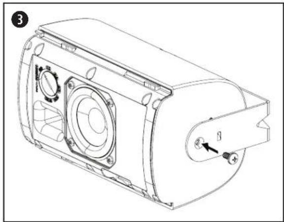 BOSE FreeSpace FS2SE - Installieren des Laufsprechers - 4