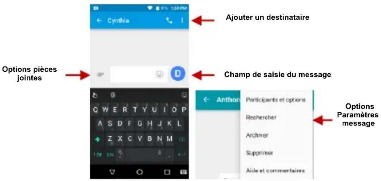 BLU Neo X2 - Ouvrir Messagerie - 1