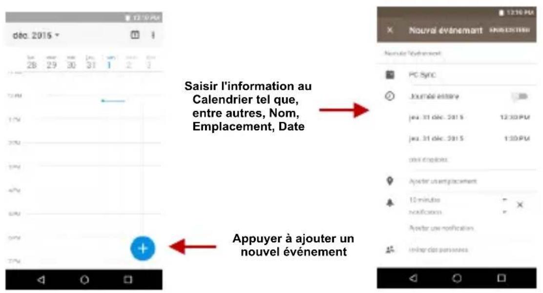 BLU Neo X2 - Création d'un événement - 1