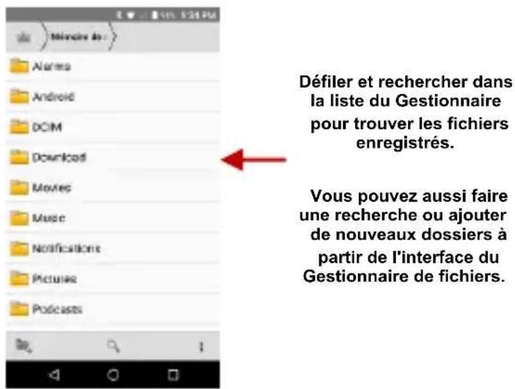 BLU Neo X2 - Ouvrir Gestionnaire de fichiers - 1