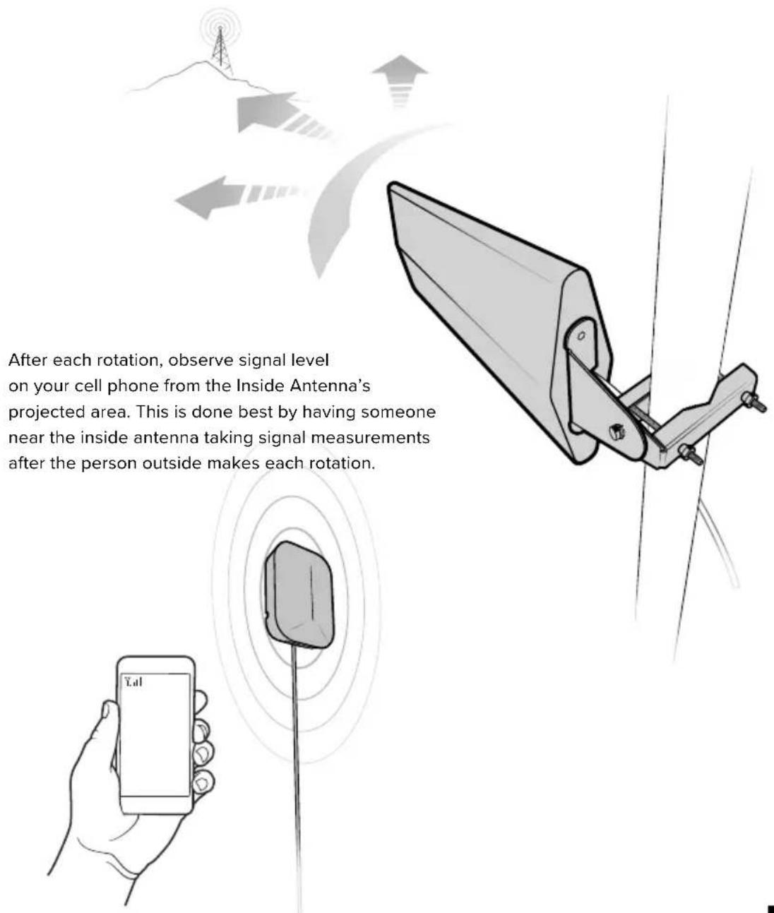Wilson weBoost Home MultiRoom - Step 4: Power Up The Booster & Optimize The System - 3