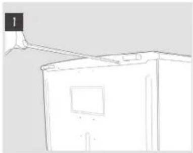 WHIRLPOOL WV1510 W 1 - ZMÉNA STRANY OTEVÍRÁNÍ DVERÍ - 1