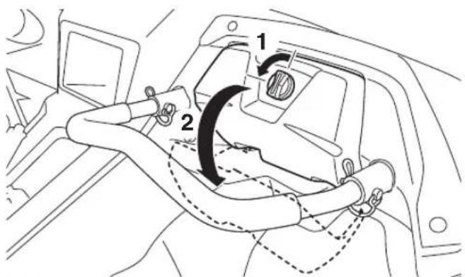 YAMAHA YXZ1000R SS (2020) - Boîte à gants - 1