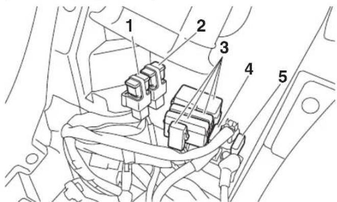YAMAHA YXZ1000R SS (2020) - Remplacement d'un fusible - 1