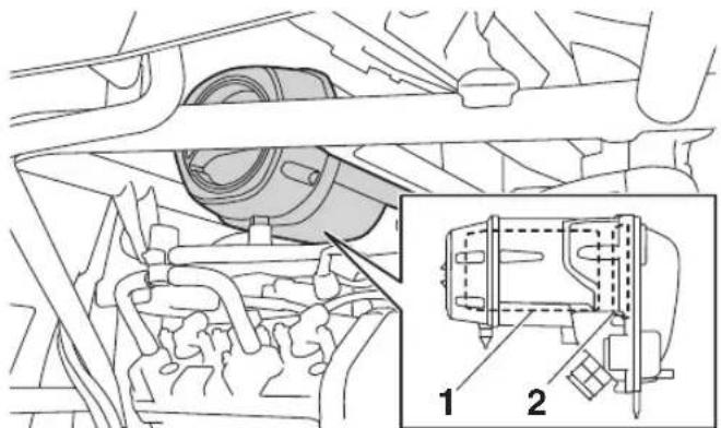 YAMAHA YXZ1000R SS (2020) - Entretien du filtre à air - 1