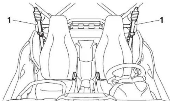 YAMAHA YXZ1000R SS (2020) - Ceintures de sécurité - 1