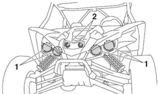 YAMAHA YXZ1000R SS (2020) - Phares - 1