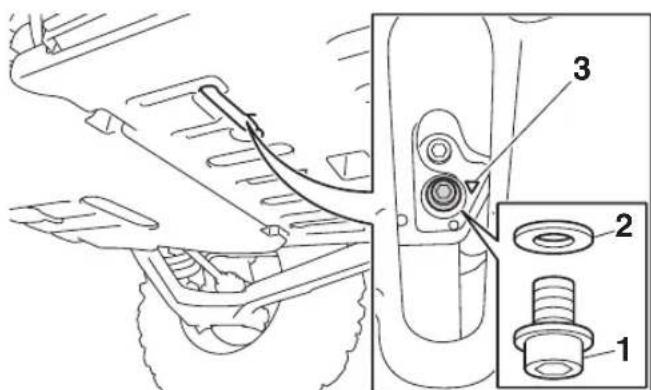 YAMAHA YXZ1000R SS (2020) - Changement de l'huile moteur - 5