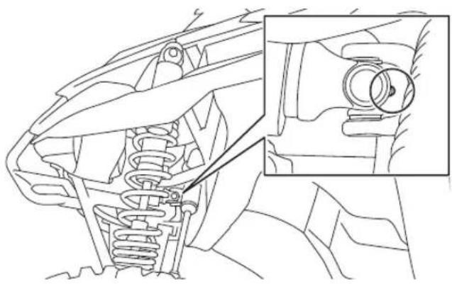 YAMAHA YXZ1000R SS (2020) - Lubrification du joint de cardan de l'arbre de transmission - 1