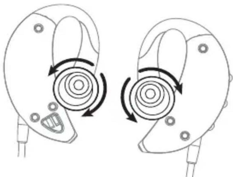 JAYBIRD JB200 - Adjusting the in-ear pieces for optimum fit - 1