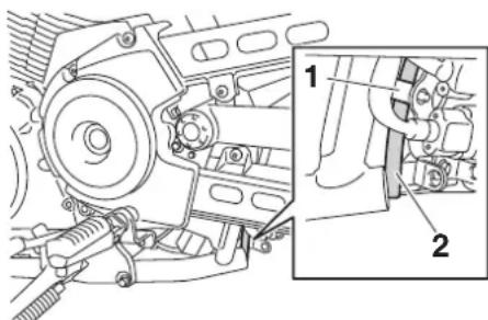 YAMAHA XVS950CR (2016) - Durite de mise à l'air/de tropplein du réservoir de carburant - 1