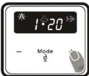 VESTEL VEH34126 - Semi-automatische tijdsinstalling (kookperiode) - 2