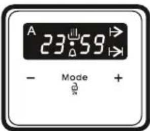 VESTEL VEH34126 - USE OF THE DIGITAL TOUCH TIMER - 1