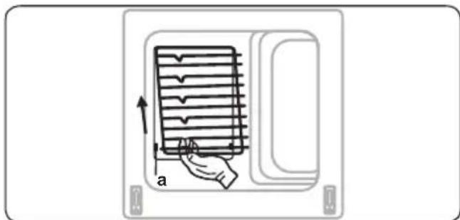 VESTEL VEH34126 - Retrait de la grille - 1