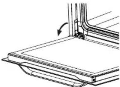 VESTEL VEH34126 - Ausbau der Backofentür - 1