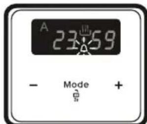VESTEL VEH34126 - Einstellen der Alarmzeit - 3
