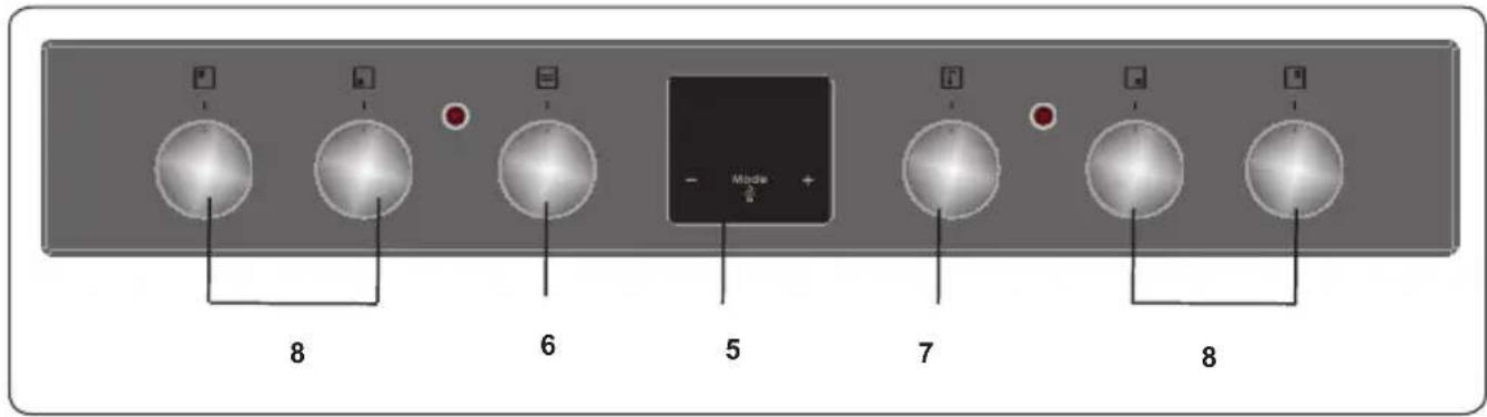 VESTEL VEH34126 - Bandeau de commande - 1