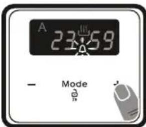 VESTEL VEH34126 - Réglage du temps d'advertissement audible - 2