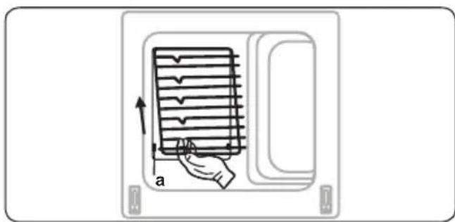 VESTEL VEH34126 - Removal of the Wire Shelf - 1