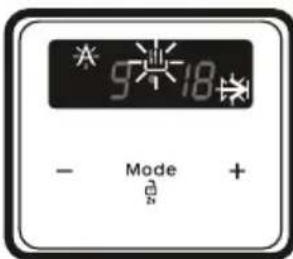 VESTEL VEH34126 - Semi-automatic time adjustment (finishing time) - 3