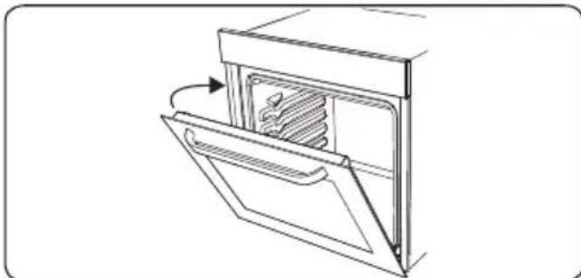 VESTEL VEH34126 - Backofentür mit Soft-Close-Funktion - 1