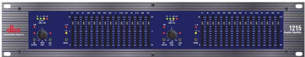 DBX 1215 - RéGLAGES - 2