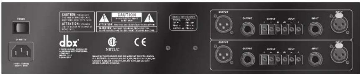 DBX 1215 - DESCRIPTION DES FACES ARRIÈRES - 2