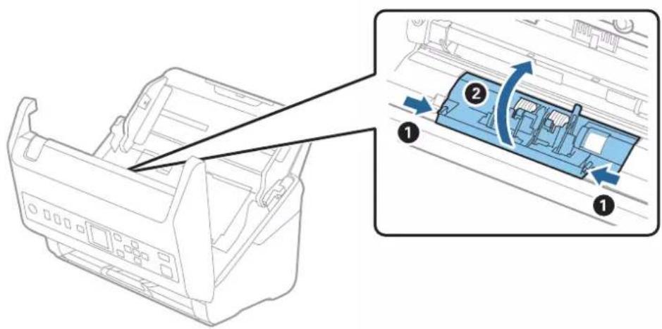 EPSON WorkForce DS730N - Remplacement du jeu de rouleaux - 8