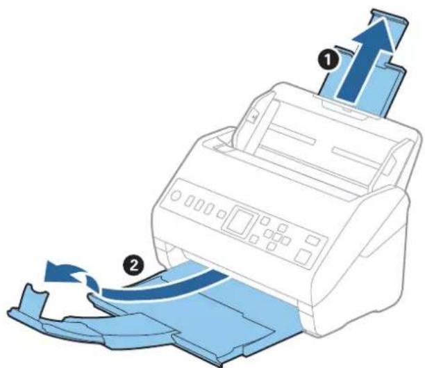 EPSON WorkForce DS730N - Remarque: - 1