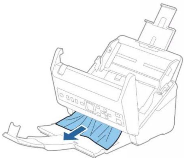 EPSON WorkForce DS730N - Retrait d'originaux coincés dans le scanner - 3