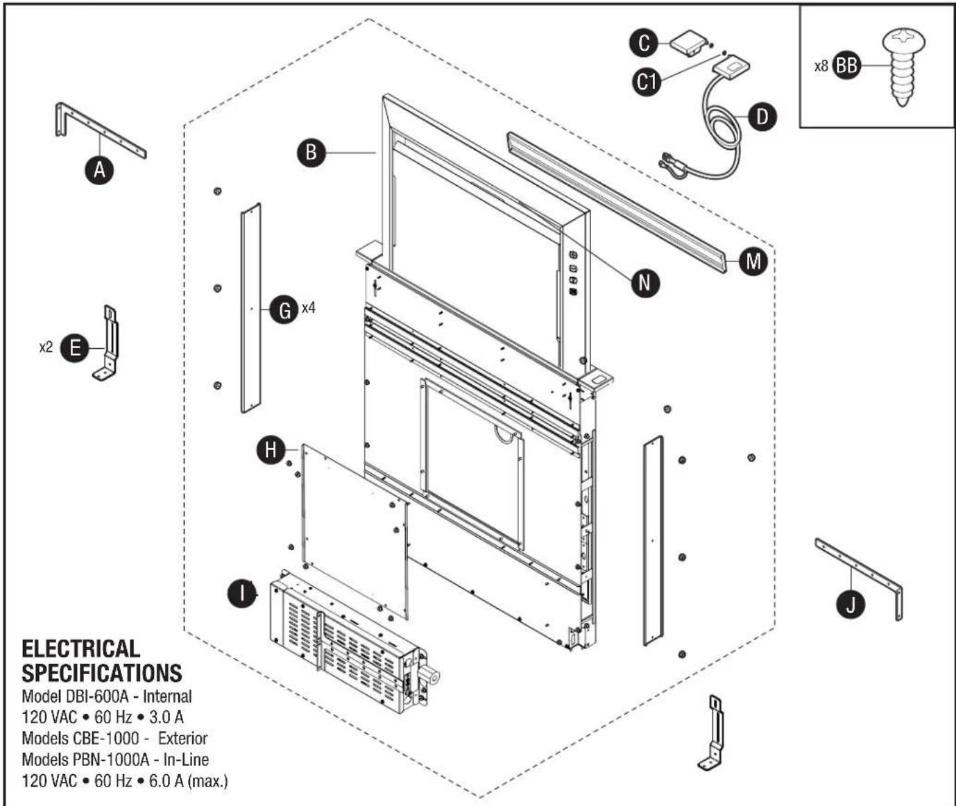Zephyr DLIE36ASX - INSTALLER: Save this manual for Electrical Inspector and Homeowner to use. - 1