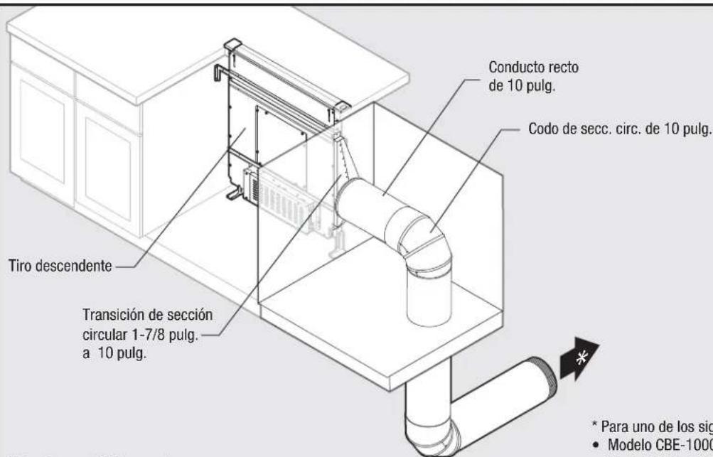 Zephyr DLIE36ASX - Extracción lateral con ventilador remoto - 1