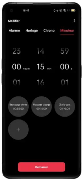 OPPO A15 - Pré dé finir les taches habituelles - 1