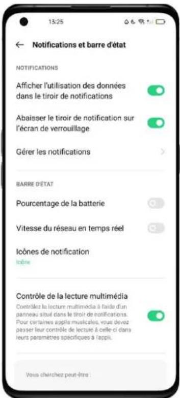 OPPO A15 - Barre d'état - 1