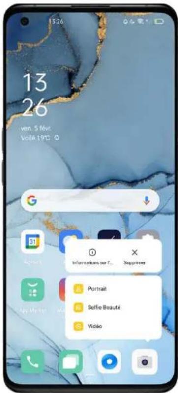 OPPO A15 - Créer des raccourcis pour les applications - 1