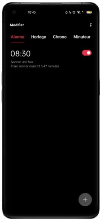 OPPO A15 - Cré er un ré veil - 1