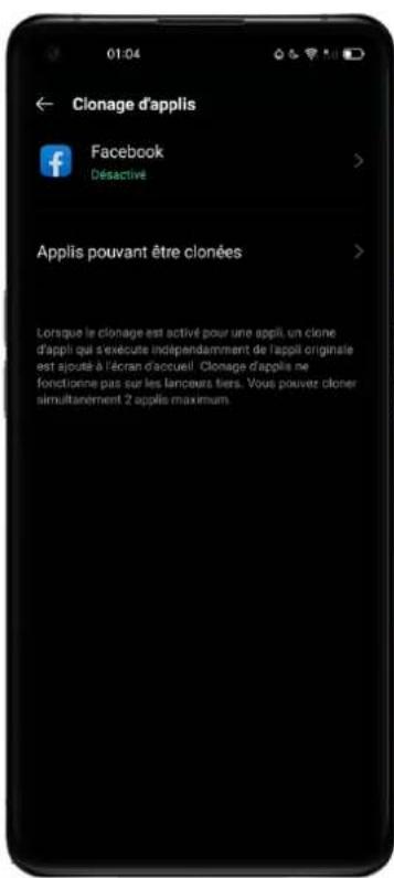 OPPO A15 - Clonage d'applis - 1