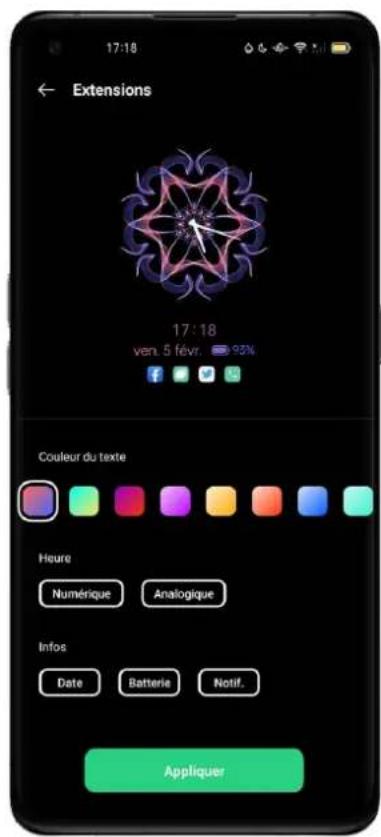 OPPO A15 - Affichage permanent personnalisable - 1
