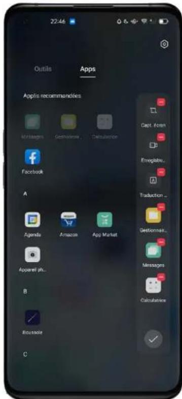 OPPO A15 - Applications rapides - 1