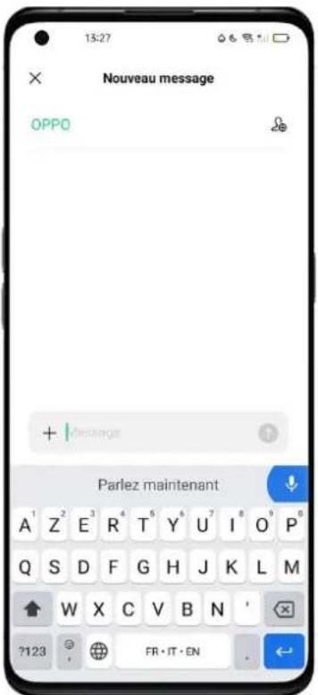 OPPO A15 - Saisie vocale - 1