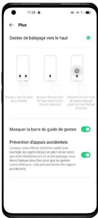 OPPO A15 - Gestes de balayage - 1