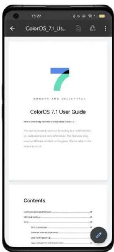 OPPO A15 - Imprimer les documents - 1
