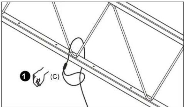 EPSON ELPMBP04 - Structure de plafond en acier - 1