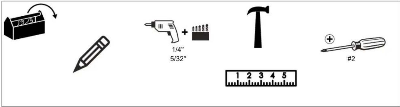 EPSON ELPMBP04 - TOOLS REQUIRED FOR INSTALLATION - 1