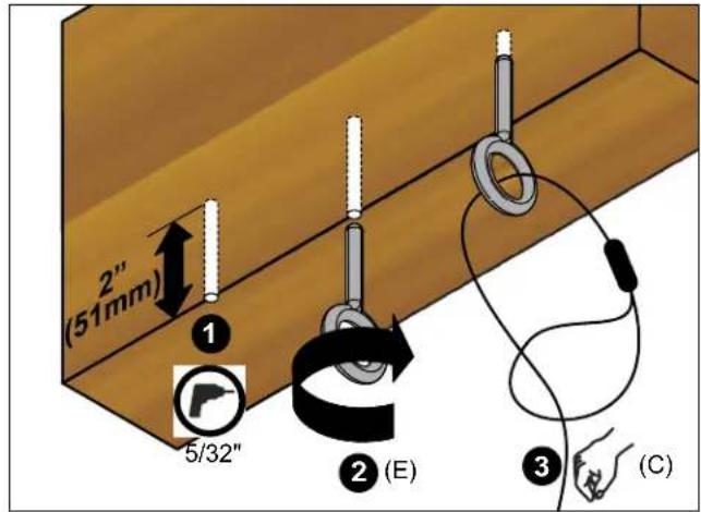 EPSON ELPMBP04 - Wood Ceiling Structure - 2