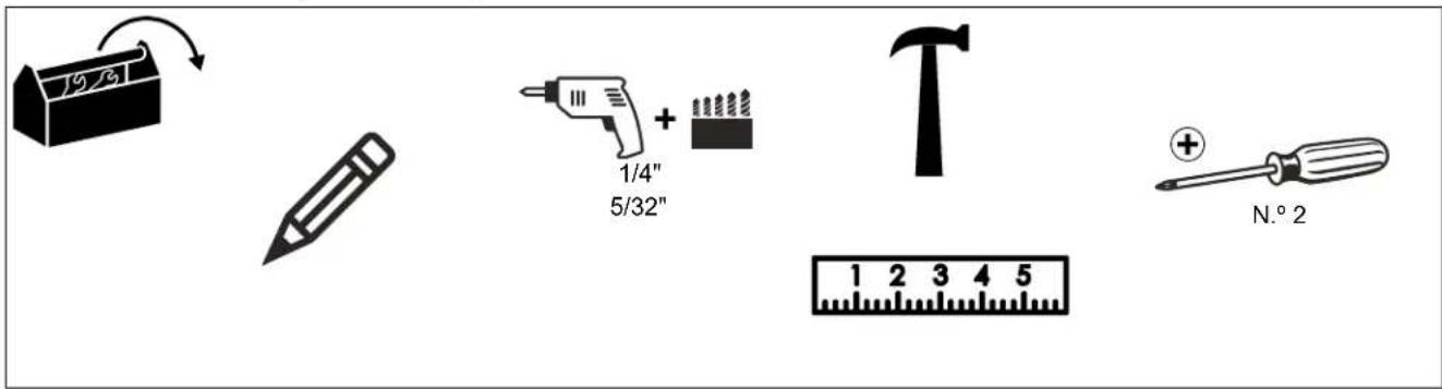EPSON ELPMBP04 - HERRAMIENTAS QUE SE REQUIEREN PARA LA INSTALLACION - 1