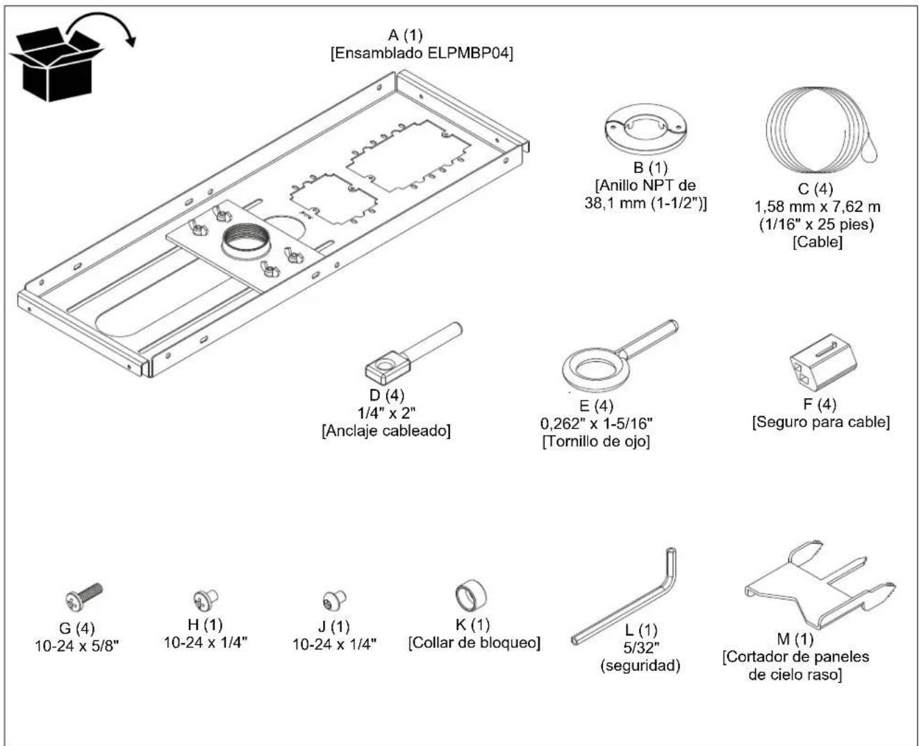 EPSON ELPMBP04 - PIEZAS - 1