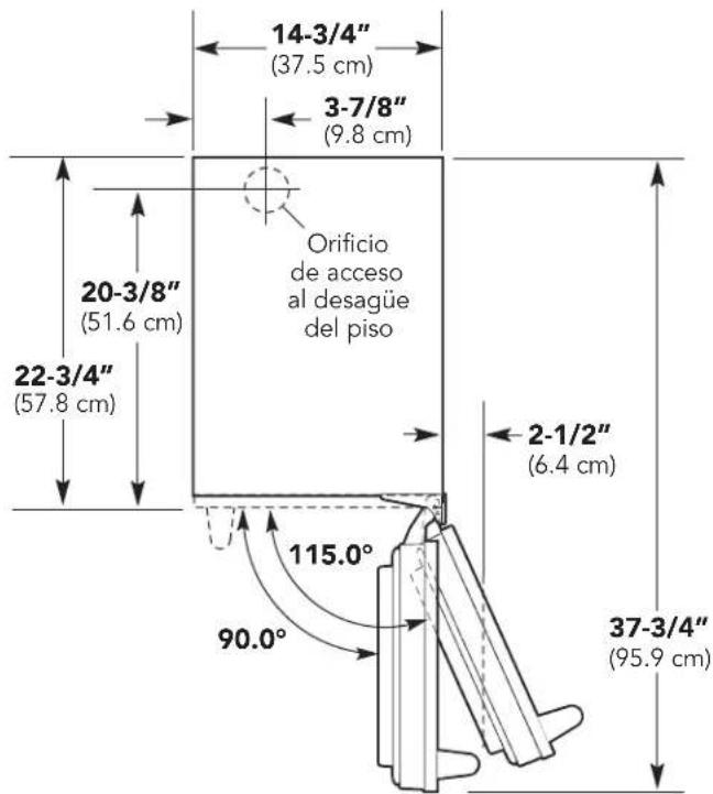 VIKING FGIM5151 - DIMENSIONES (MODELO PROFESIONAL) - 1